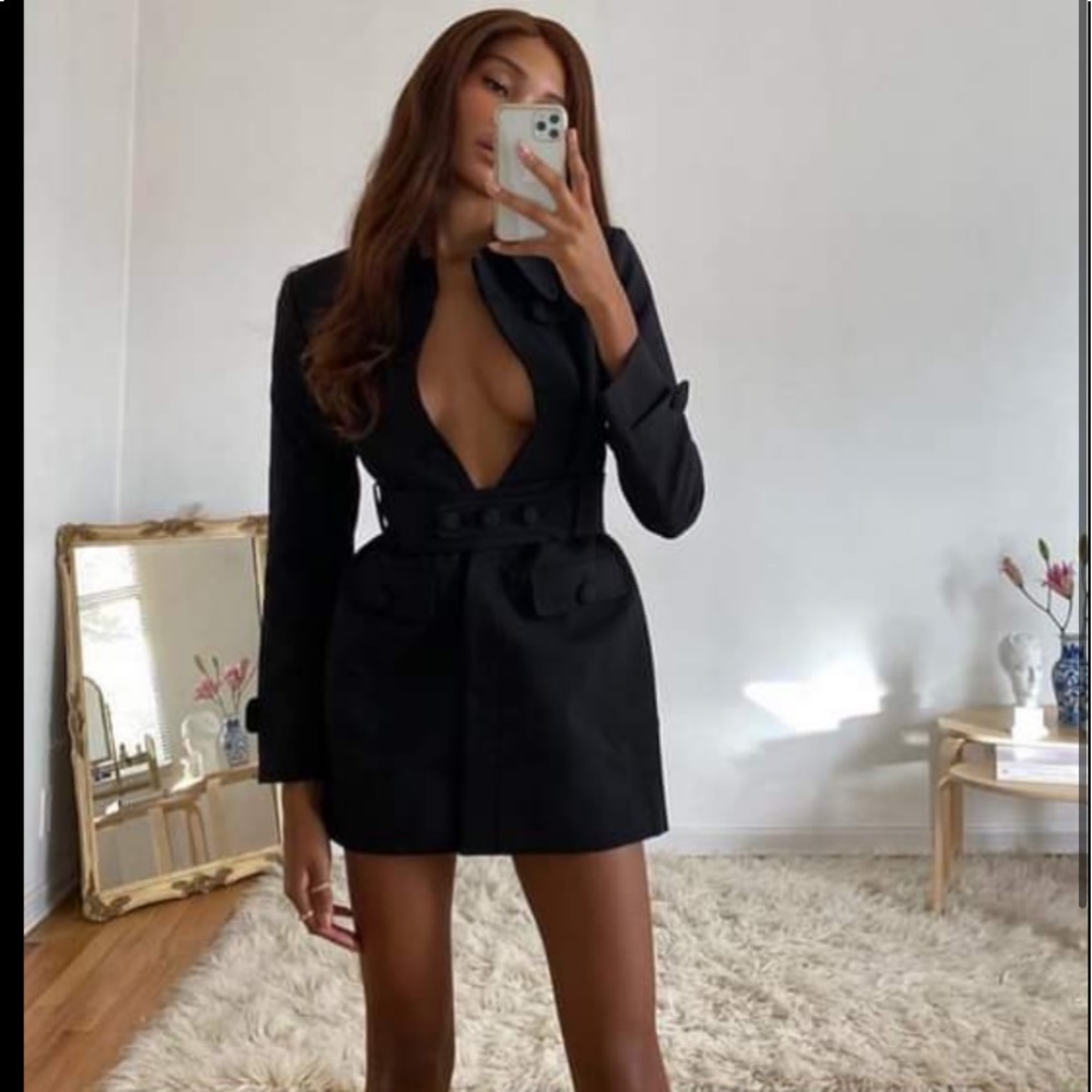 NWT Alice Mc Call Journey Blazer Dress US8 black